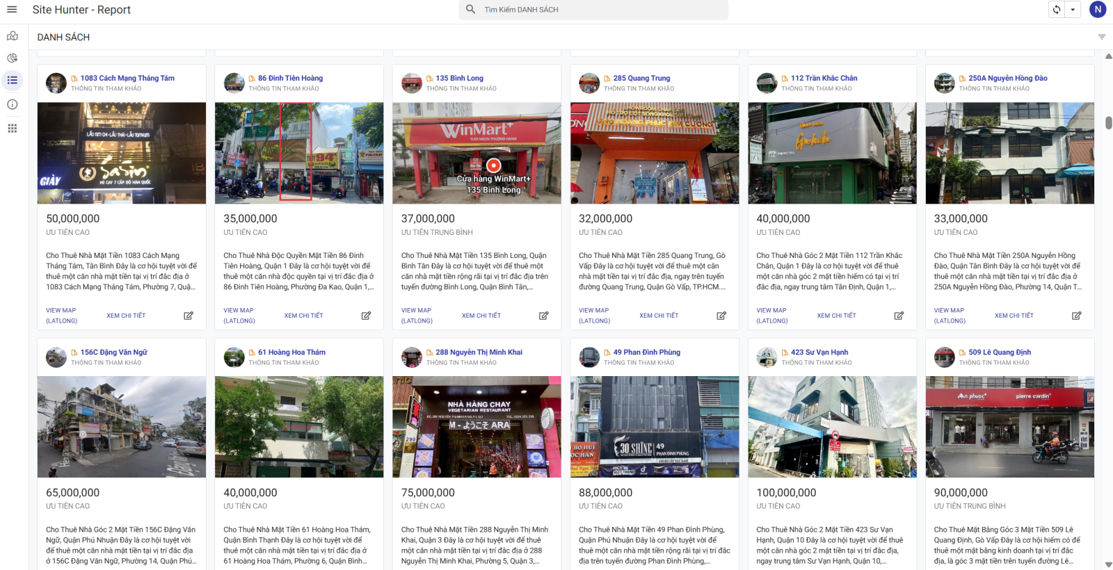 Dữ Liệu Thị Trường